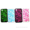 Silicone rubber 6 stytles apple iphone 4 protective case co